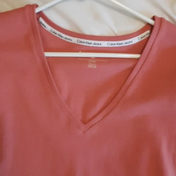 Calvin Klein Women's Pink Bodysuit Top - Picture 2 of 4